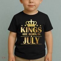 Limited Edition Kings Are Born in July Toddler T-Shirt thumb 2