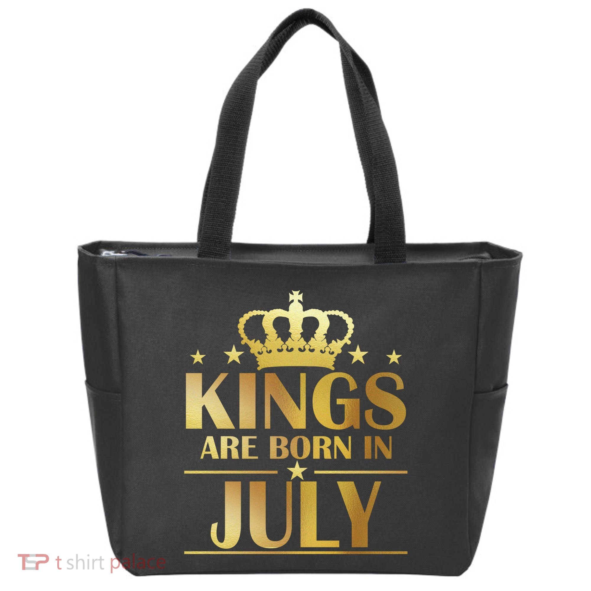 Limited Edition Kings Are Born in July Tote Bag