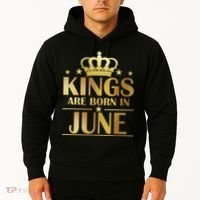 Limited Edition Kings Are Born in June Hoodie thumb 2
