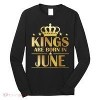 Limited Edition Kings Are Born in June Long Sleeve Shirt thumb 0