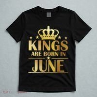 Limited Edition Kings Are Born in June T-Shirt thumb 5
