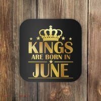 Limited Edition Kings Are Born in June Coaster thumb 0