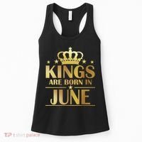 Limited Edition Kings Are Born in June Women's Tank Top thumb 0