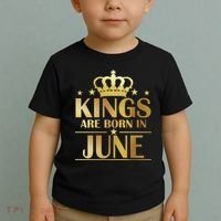 Limited Edition Kings Are Born in June Toddler T-Shirt thumb 2