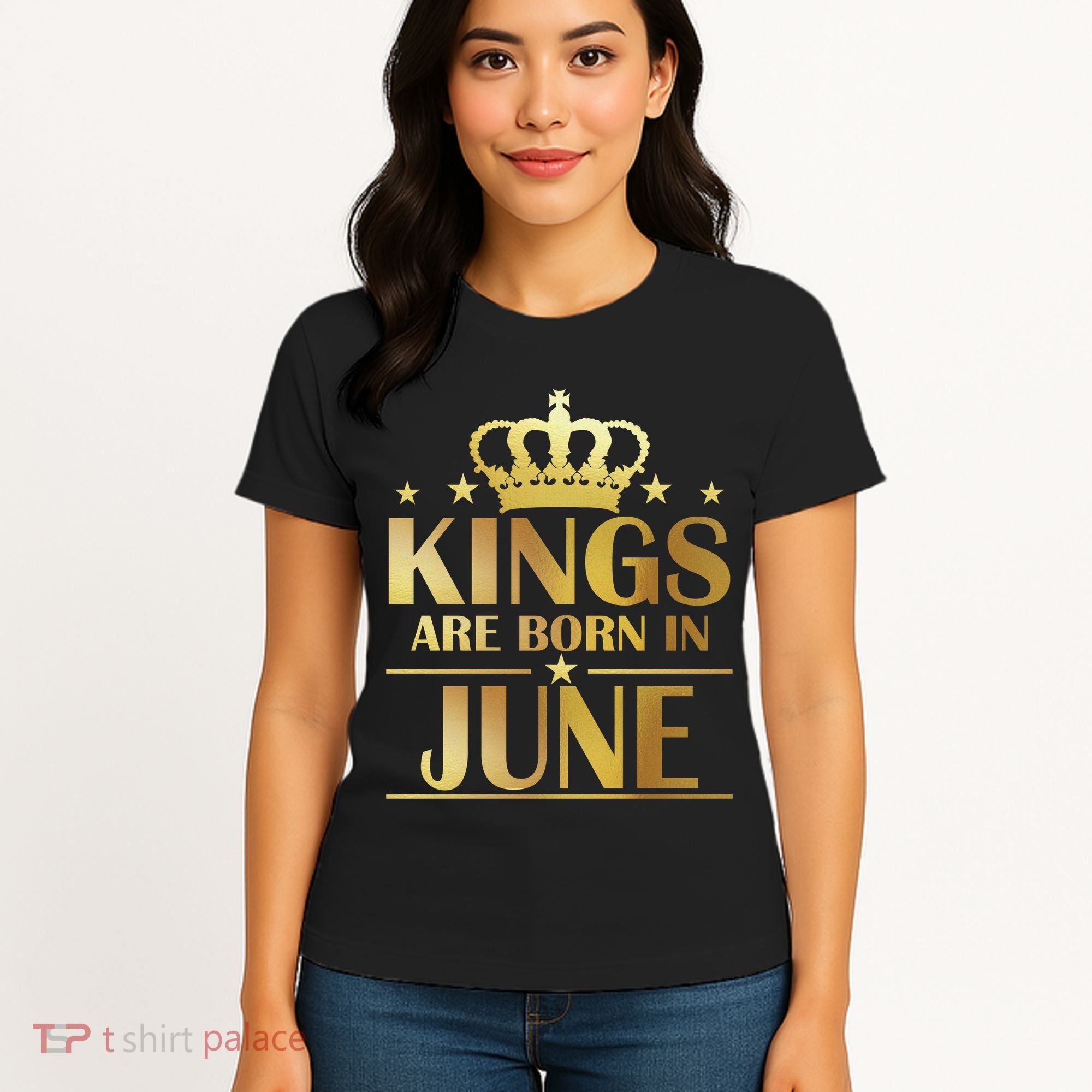 Limited Edition Kings Are Born in June Women's T-Shirt
