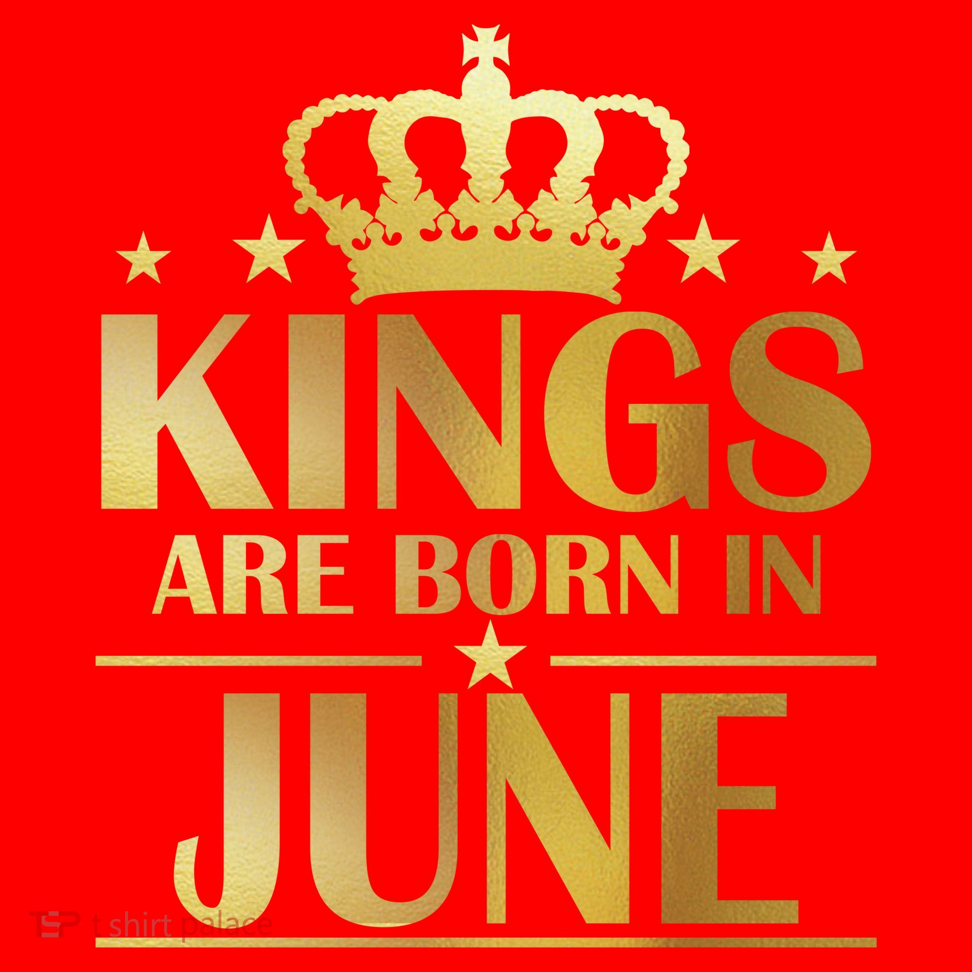 Limited Edition Kings Are Born in June Santa Hat