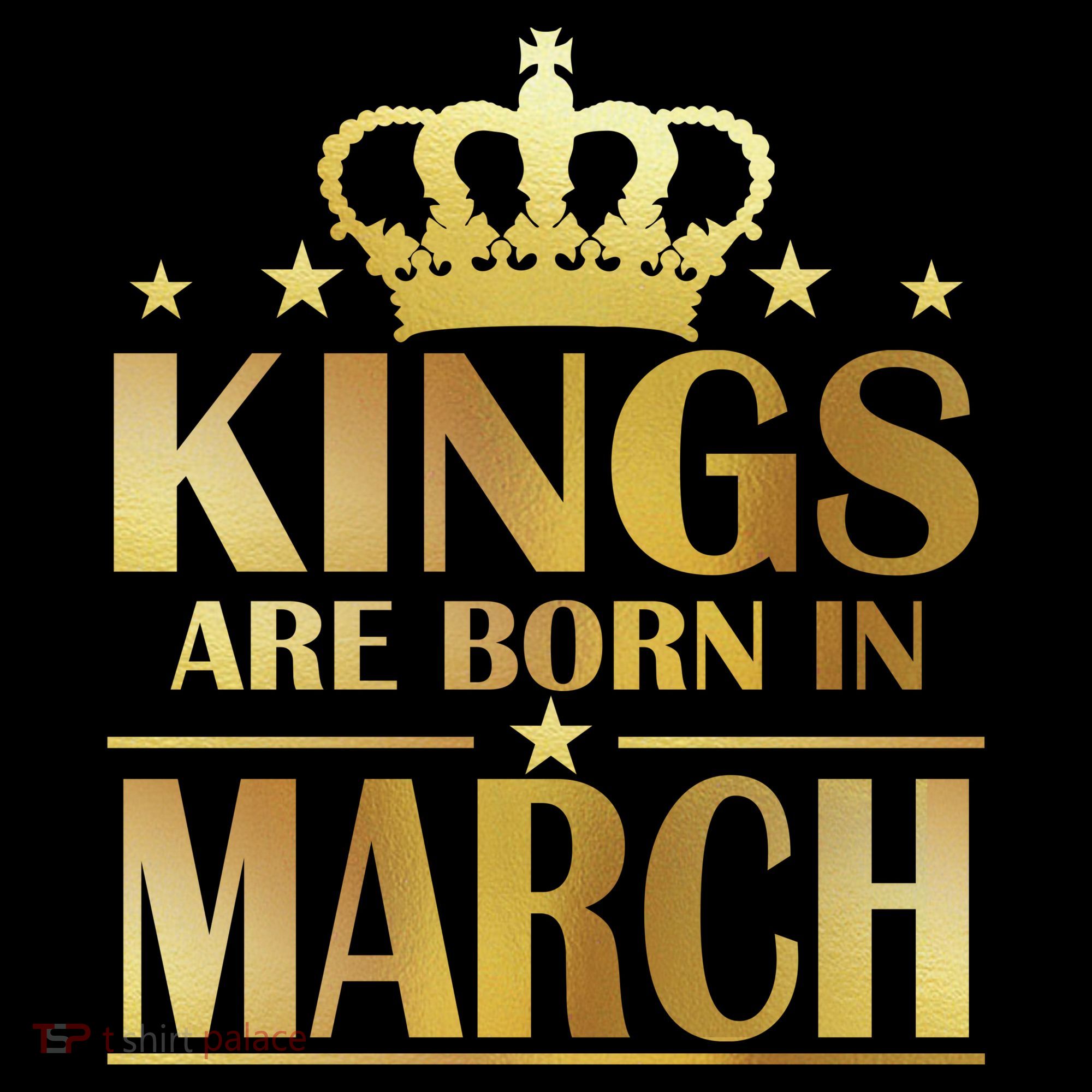 Limited Edition Kings Are Born in March Women's Hoodie