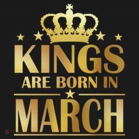 Limited Edition Kings Are Born in March Mousepad thumb 1