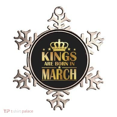 Limited Edition Kings Are Born in March Ornament