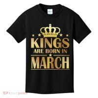 Limited Edition Kings Are Born in March Kids T-Shirt thumb 0