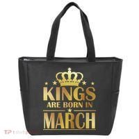 Limited Edition Kings Are Born in March Tote Bag thumb 0