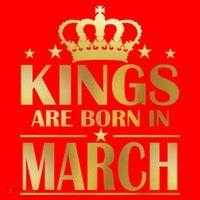 Limited Edition Kings Are Born in March Santa Hat thumb 1