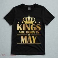 Limited Edition Kings Are Born in May T-Shirt thumb 5
