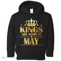 Limited Edition Kings Are Born in May Toddler Hoodie thumb 0