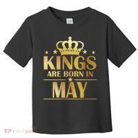 Limited Edition Kings Are Born in May Toddler T-Shirt thumb 0