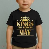 Limited Edition Kings Are Born in May Toddler T-Shirt thumb 2