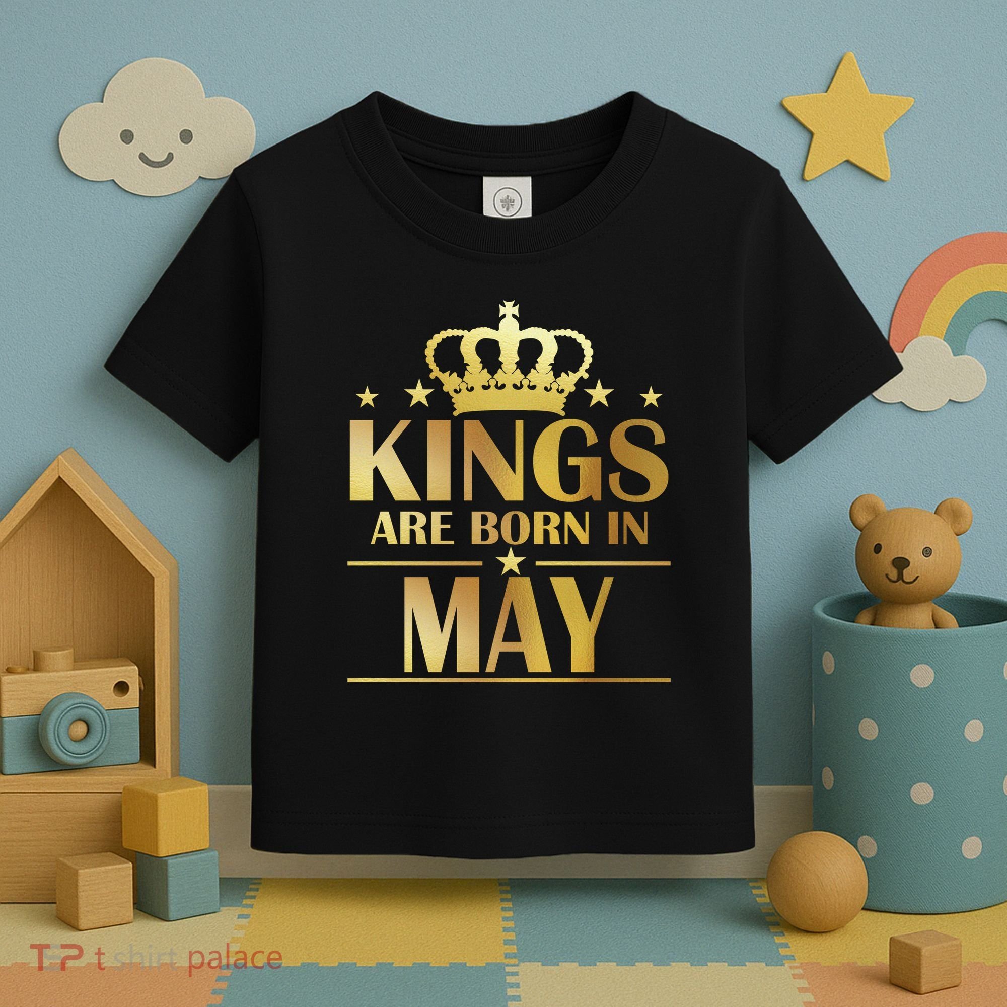 Limited Edition Kings Are Born in May Toddler T-Shirt
