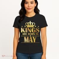 Limited Edition Kings Are Born in May Women's T-Shirt thumb 4