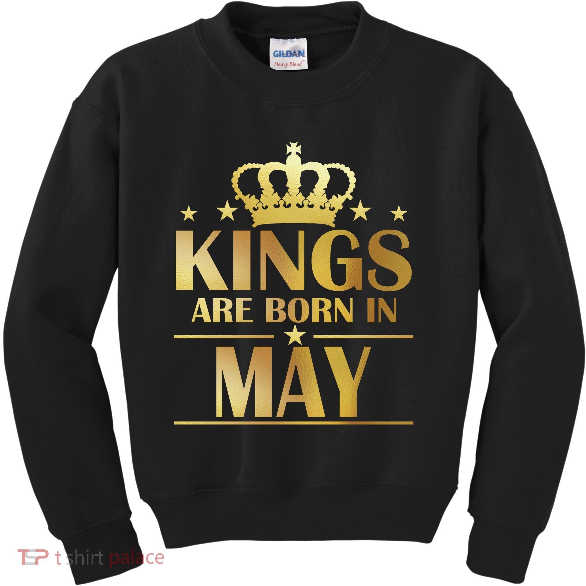 Limited Edition Kings Are Born in May Kids Sweatshirt
