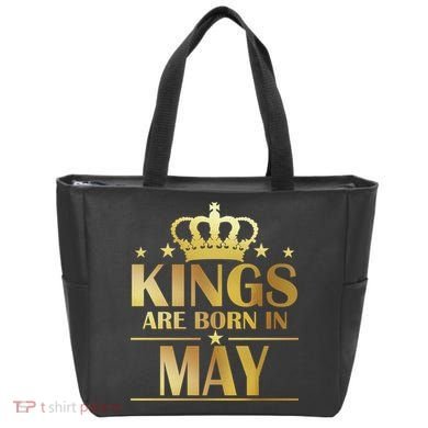 Limited Edition Kings Are Born in May Tote Bag