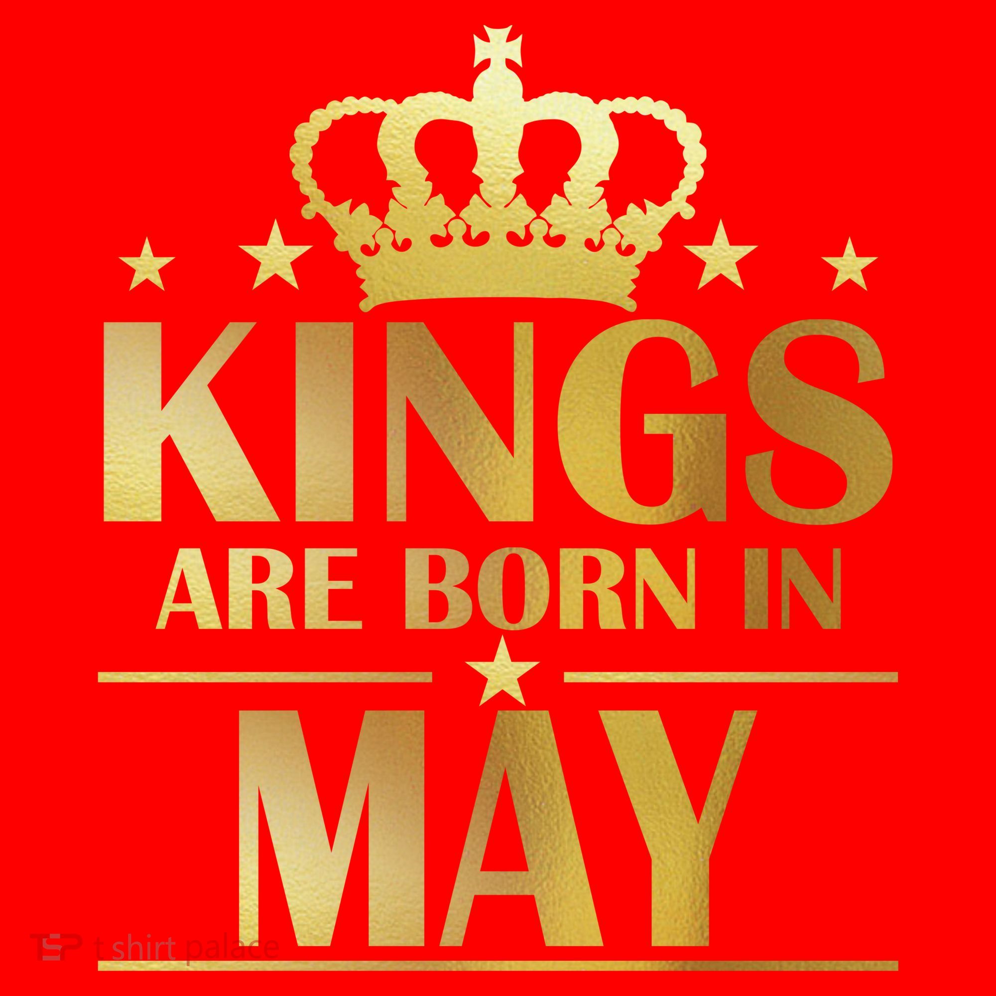 Limited Edition Kings Are Born in May Santa Hat