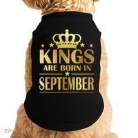 Limited Edition Kings Are Born in September Doggie Tank thumb 0