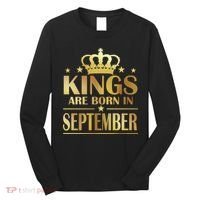 Limited Edition Kings Are Born in September Long Sleeve Shirt thumb 0