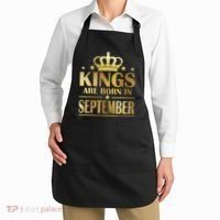 Limited Edition Kings Are Born in September Apron thumb 2