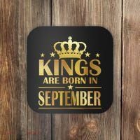 Limited Edition Kings Are Born in September Coaster thumb 0