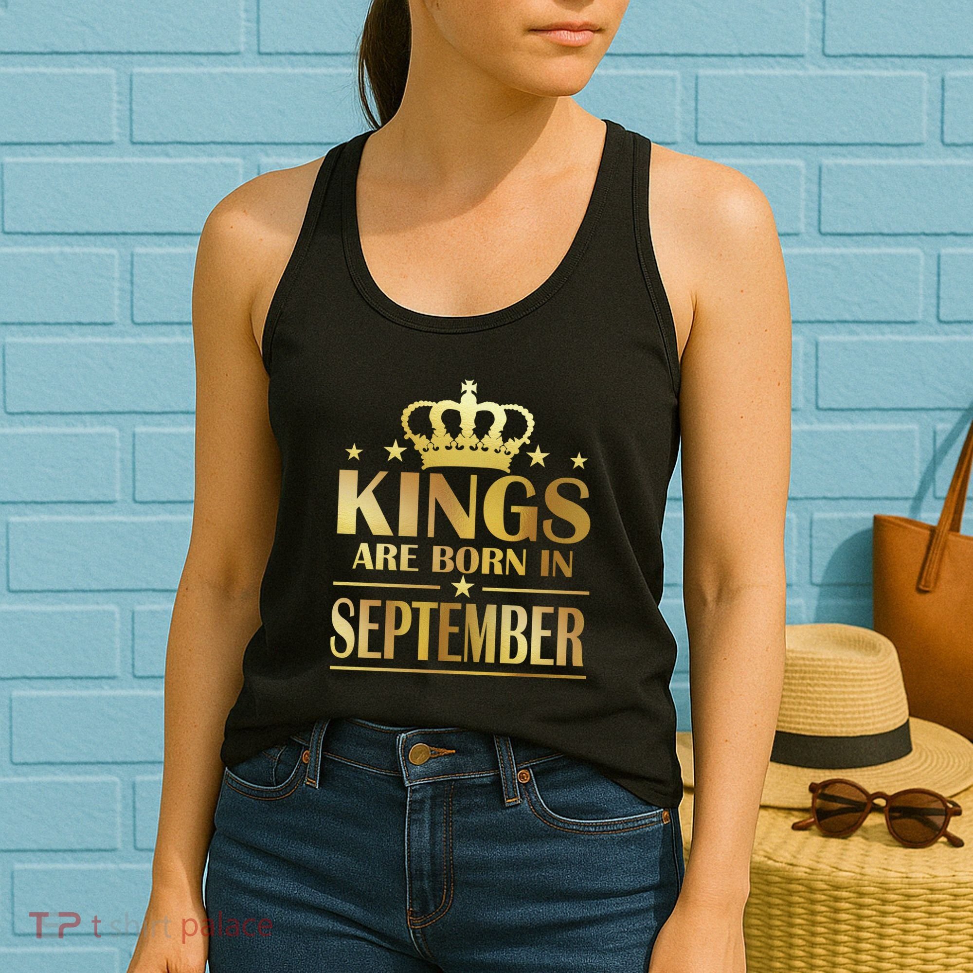 Limited Edition Kings Are Born in September Women's Tank Top