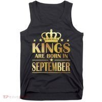 Limited Edition Kings Are Born in September Tank Top thumb 0