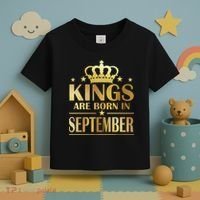 Limited Edition Kings Are Born in September Toddler T-Shirt thumb 3