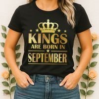 Limited Edition Kings Are Born in September Women's T-Shirt thumb 2