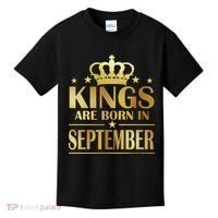 Limited Edition Kings Are Born in September Kids T-Shirt thumb 0