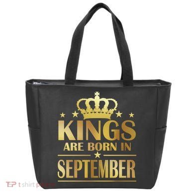 Limited Edition Kings Are Born in September Tote Bag