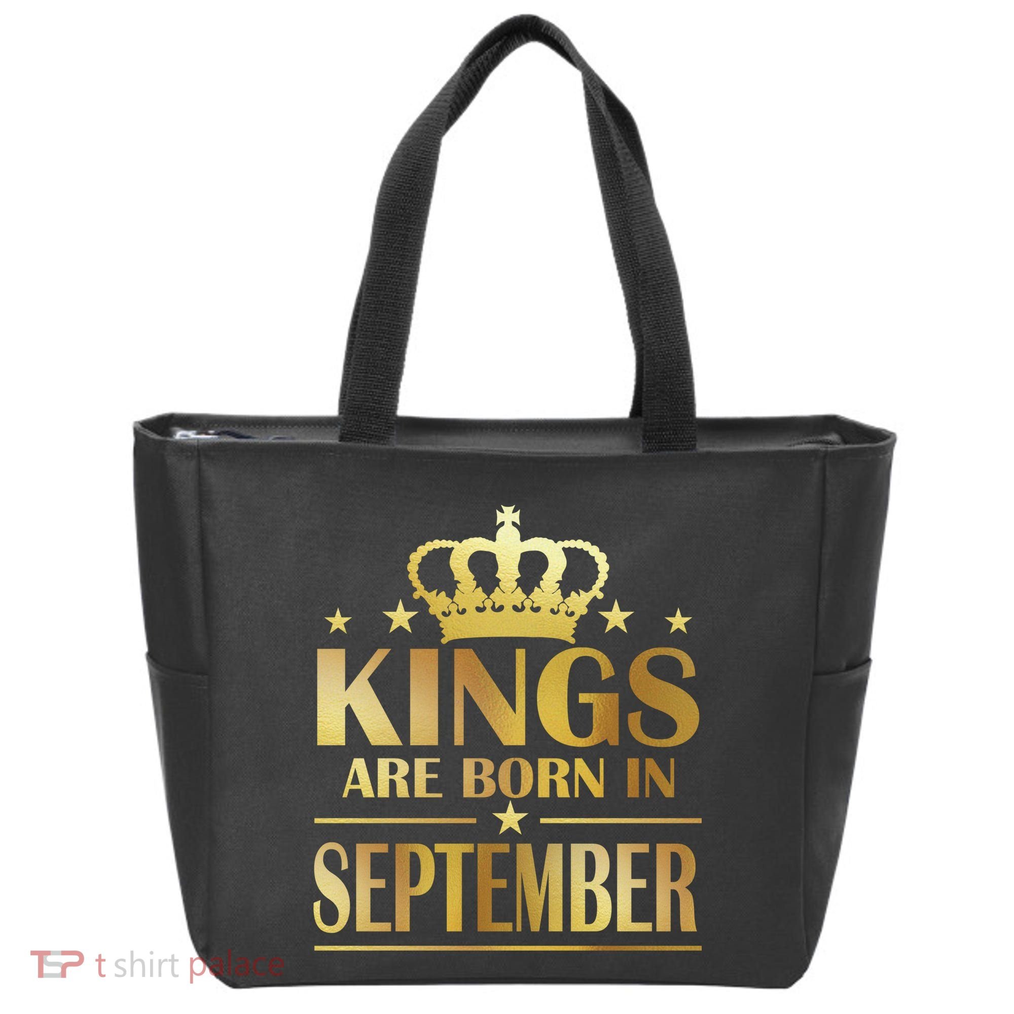 Limited Edition Kings Are Born in September Tote Bag