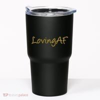 Limited Edition Loving AF Gold Font Tumbler thumb 0