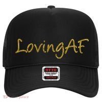 Limited Edition Loving AF Gold Font Hat thumb 0