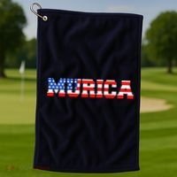 Limited Edition Murica Fourth of July USA Flag Golf Towel thumb 1