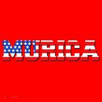 Limited Edition Murica Fourth of July USA Flag Santa Hat thumb 1