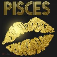 Limited Edition Pisces Zodiac Birthday Golden Lips Women's Tank Top thumb 5