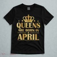 Limited Edition Queens Are Born In April T-Shirt thumb 5