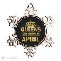 Limited Edition Queens Are Born In April Ornament thumb 0