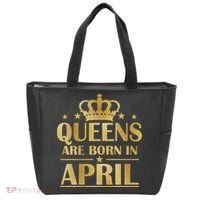 Limited Edition Queens Are Born In April Tote Bag thumb 0