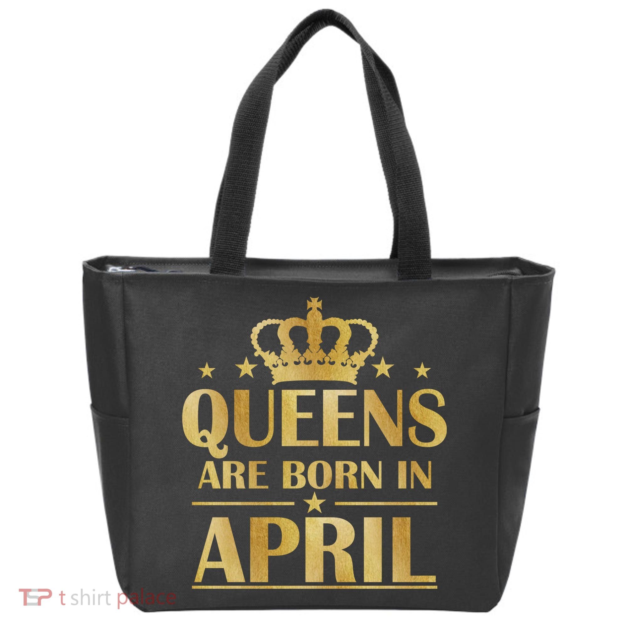 Limited Edition Queens Are Born In April Tote Bag