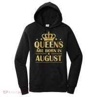 Limited Edition Queens Are Born In August Gold Print Women's Hoodie thumb 0