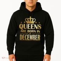 Limited Edition Queens Are Born In December Hoodie thumb 2