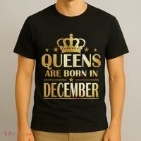 Limited Edition Queens Are Born In December T-Shirt thumb 3