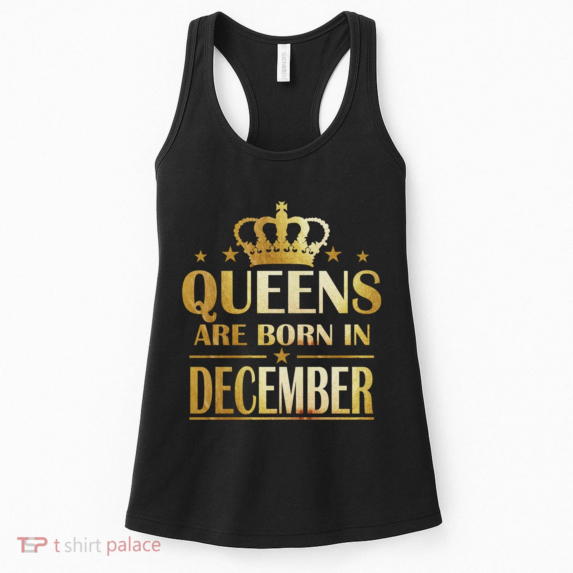 Limited Edition Queens Are Born In December Women's Tank Top