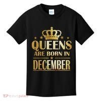 Limited Edition Queens Are Born In December Kids T-Shirt thumb 0